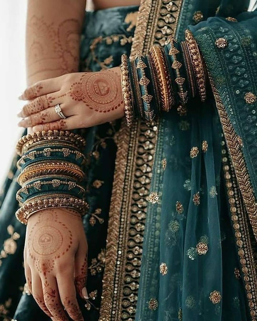 Mid Green Color Heavy Bridal Lehenga Choli for Wedding Function BL1146