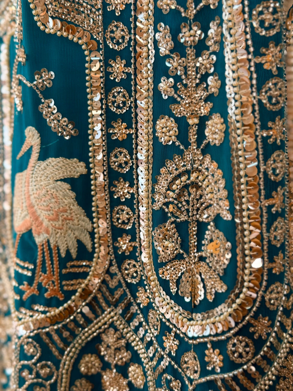 Firozi color Hand Embroidery work Designer Lehenga Choli for Wedding Function BL1703