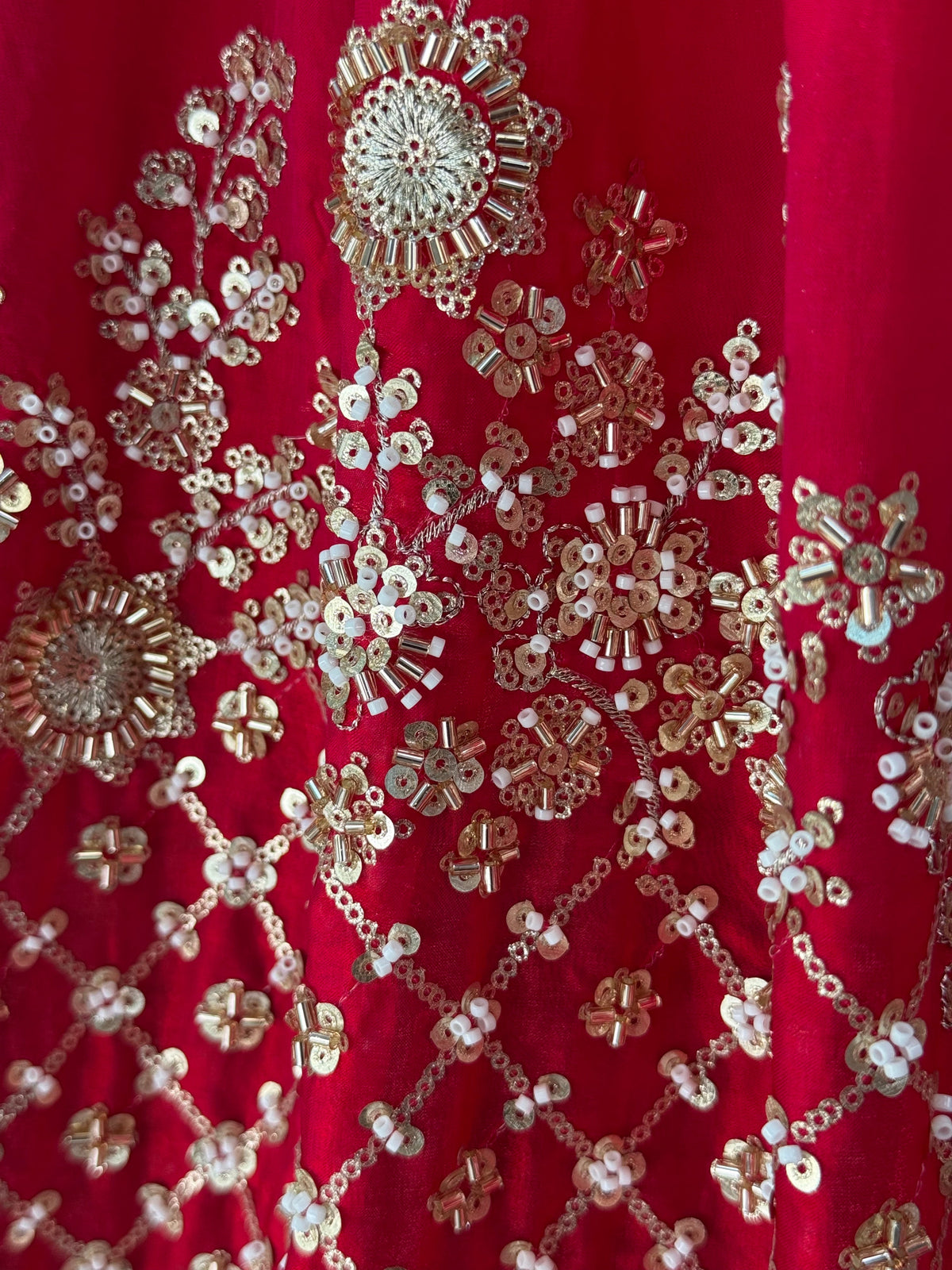 Pink color Bids Embroidery work Designer Lehenga Choli BL1675