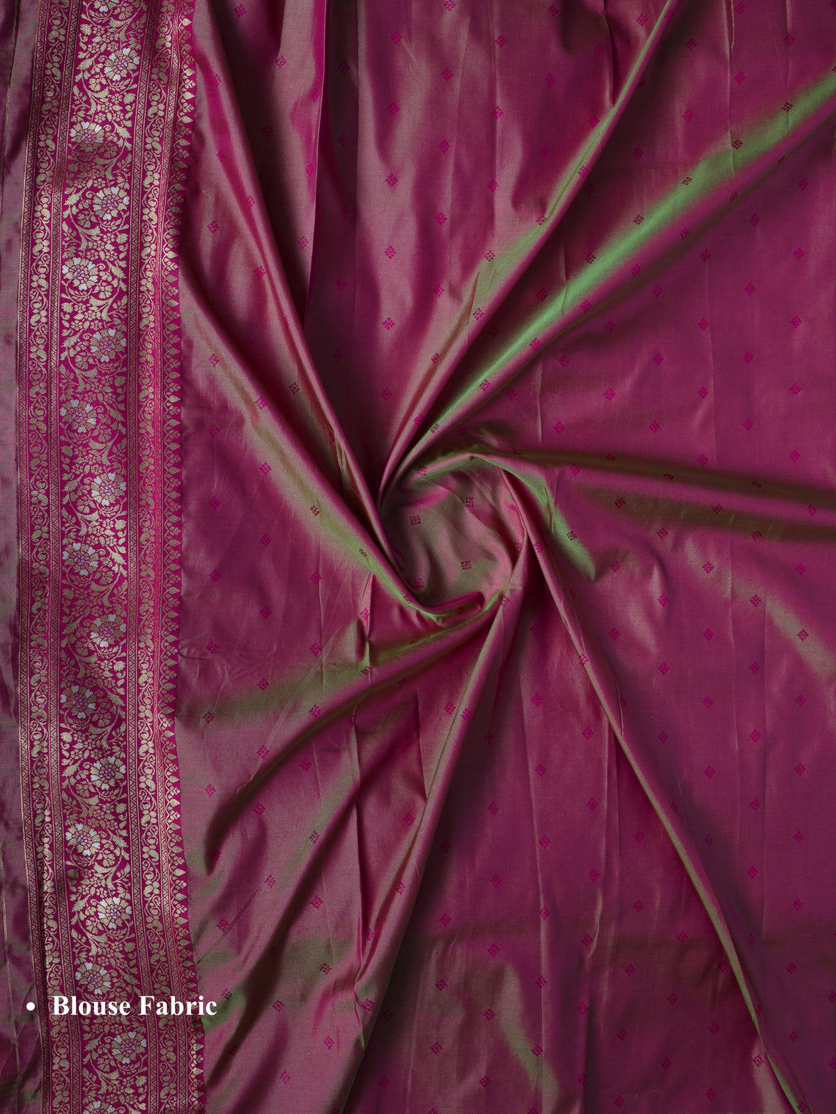 Parrot color Kanjivaram work Designer Saree BLS1004_Parrot