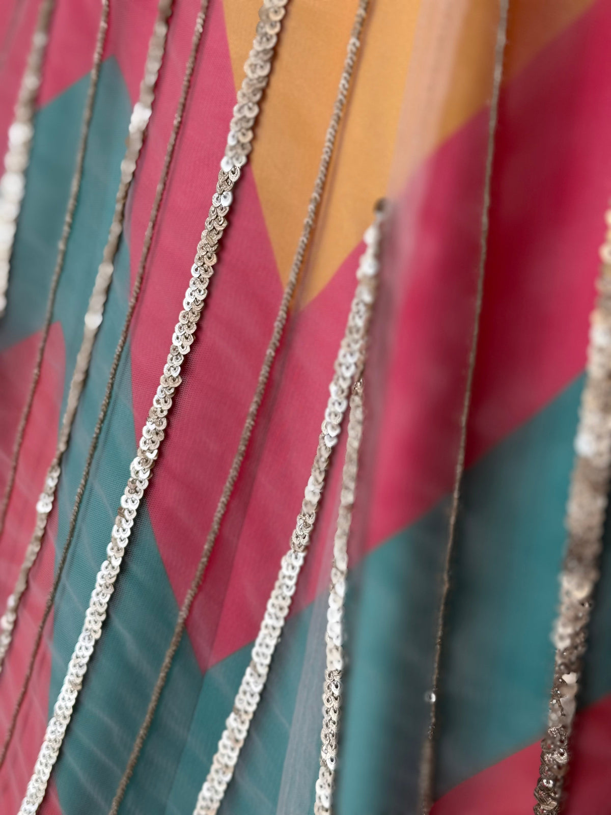 Multi color Designer Sequence Embroidery work Lehenga choli BL1640