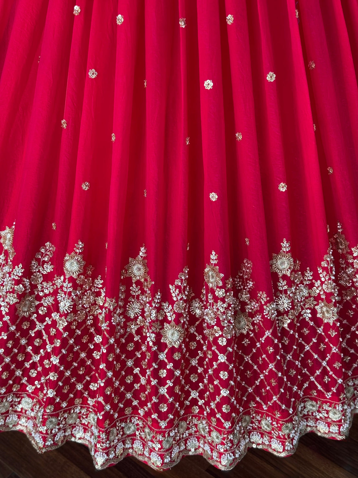 Pink color Bids Embroidery work Designer Lehenga Choli BL1675