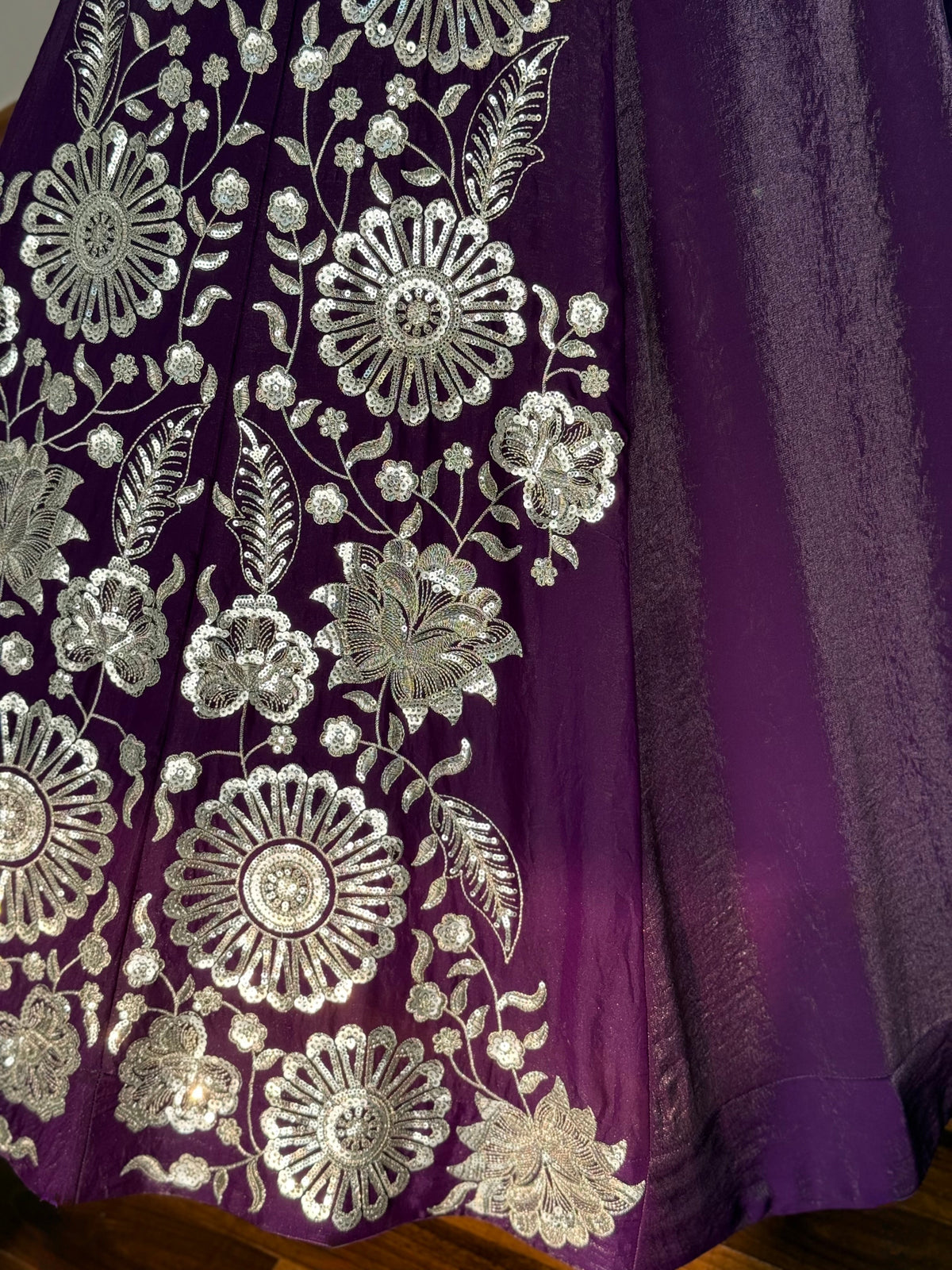 Purple color Embroidery work Designer Lehenga Choli BL1666