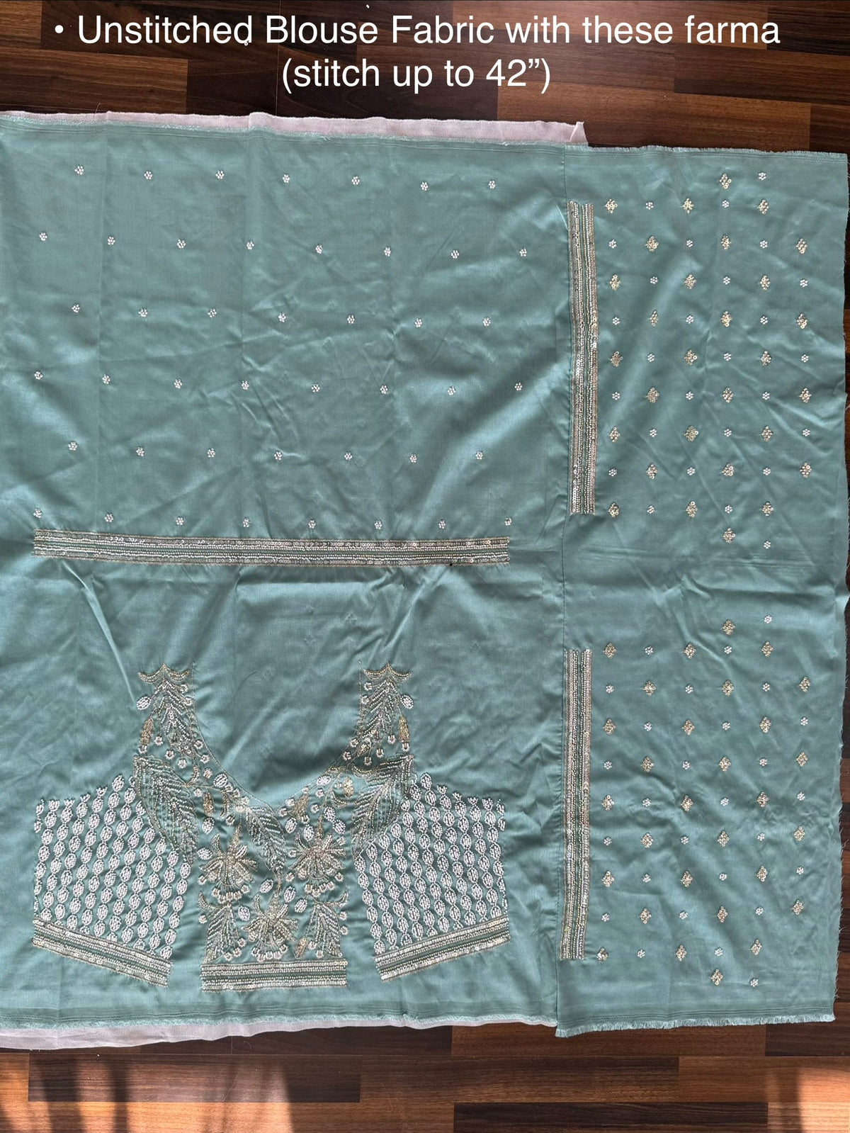 Skyblue color Designer Bids Embroidery work Lehenga choli BL1651