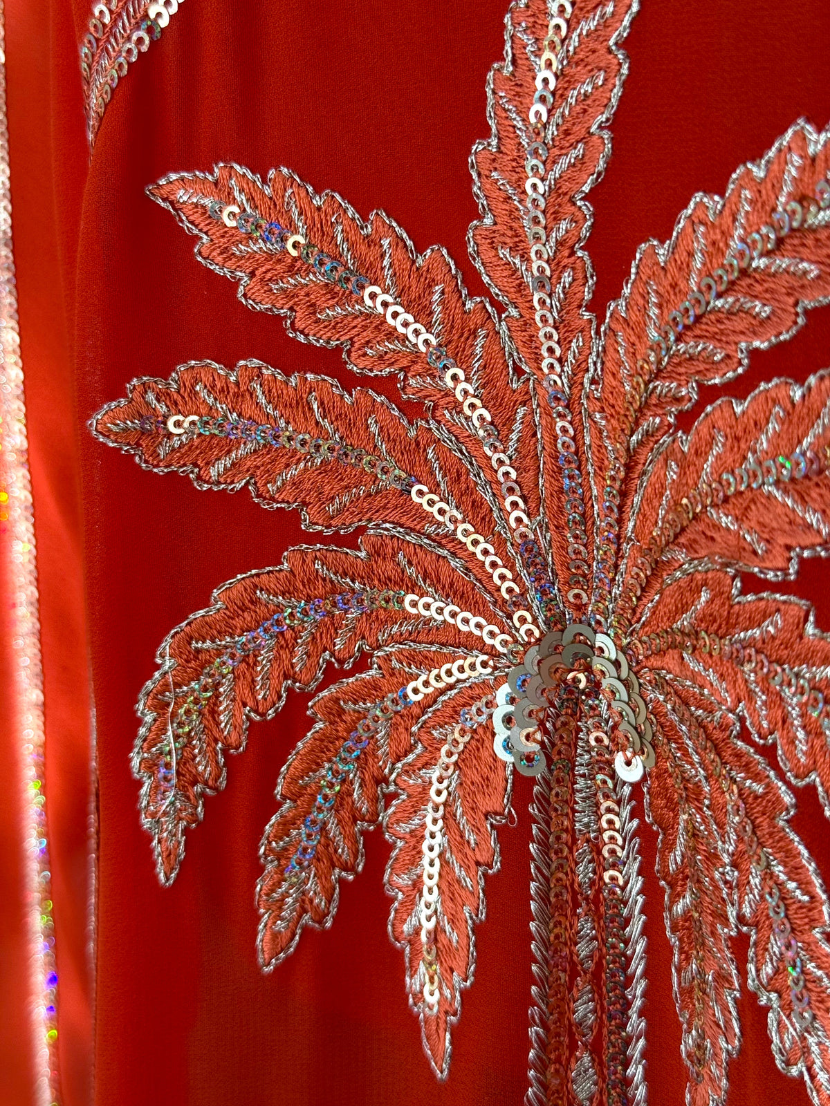 Orange color Sequence Embroidery work Designer Lehenga Choli BL1641