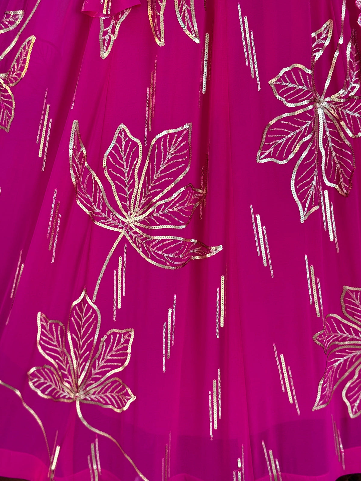 Pink color Sequence Embroidery work Designer Lehenga Choli BL1683