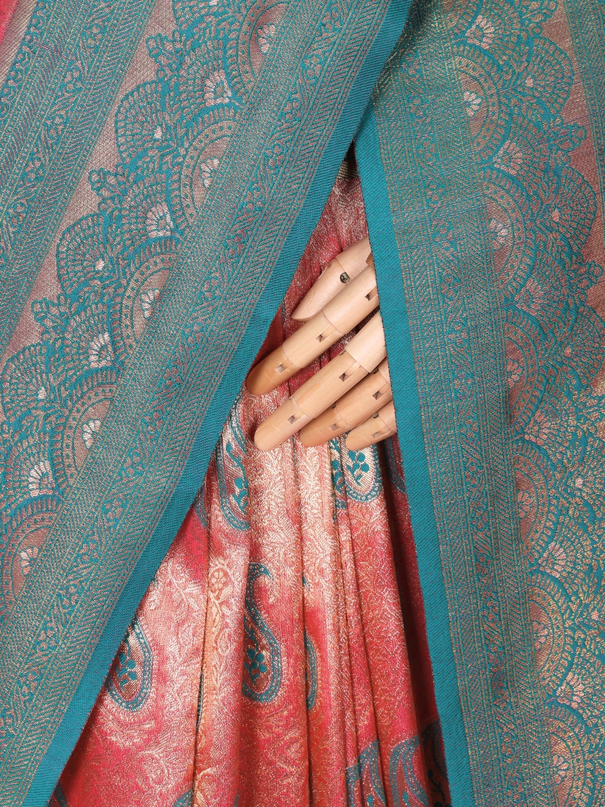 Light Pink color Kanjivaram work Designer Saree BLS1002_Pink