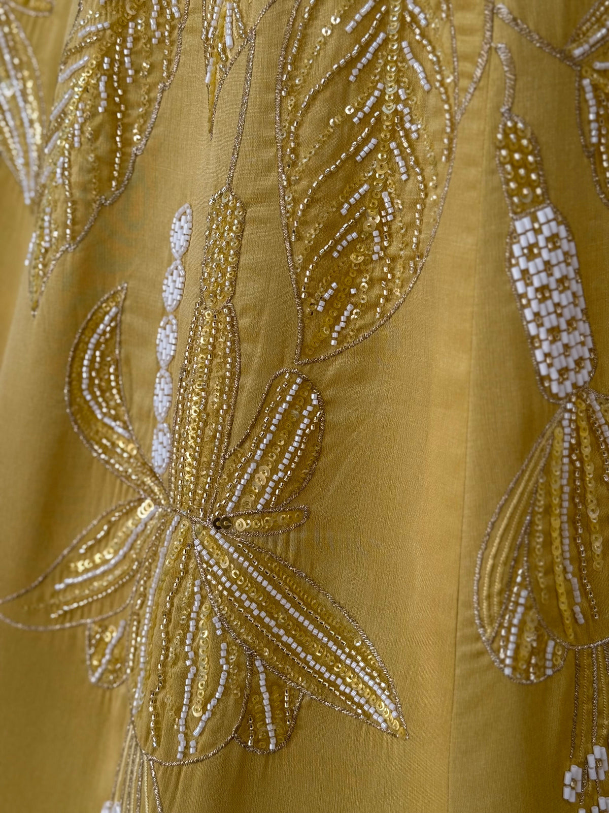 Yellow color Designer Bids Embroidery work Lehenga choli BL1650