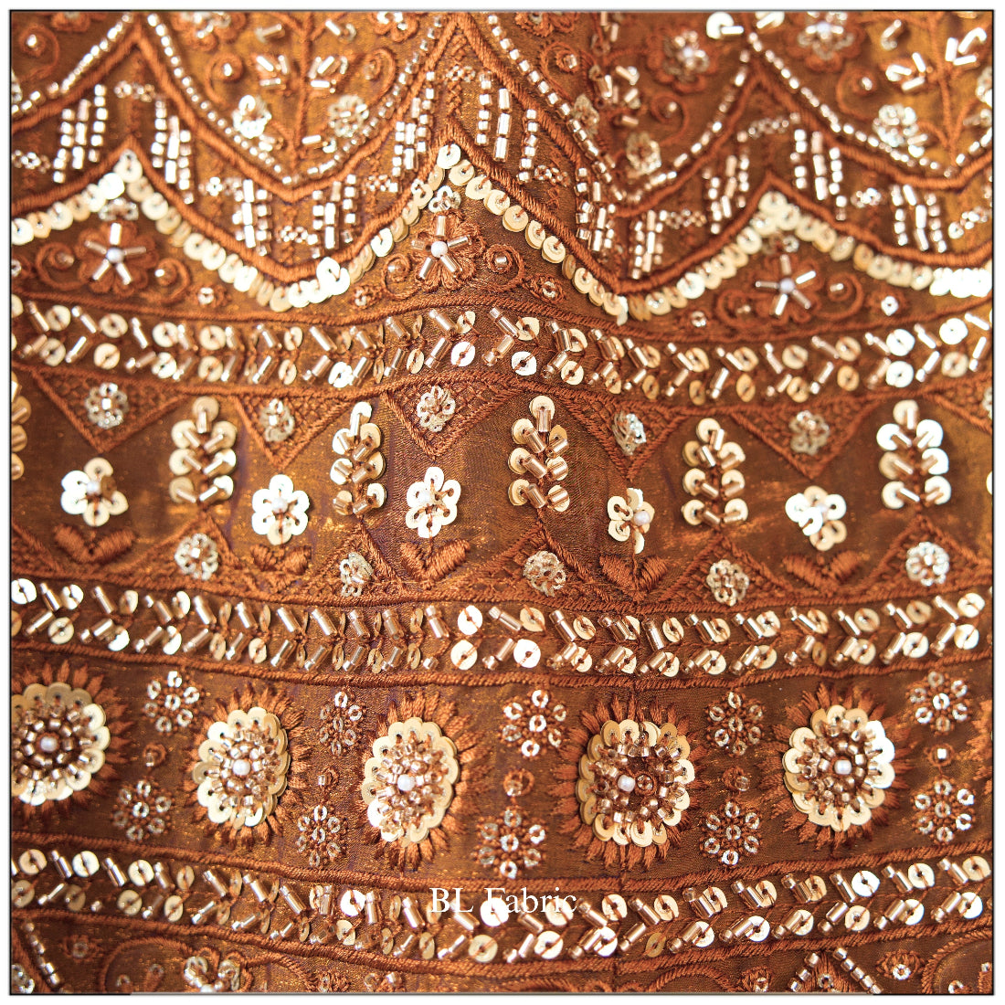 Brown color Hand Embroidery work Designer Lehenga Choli BL1527