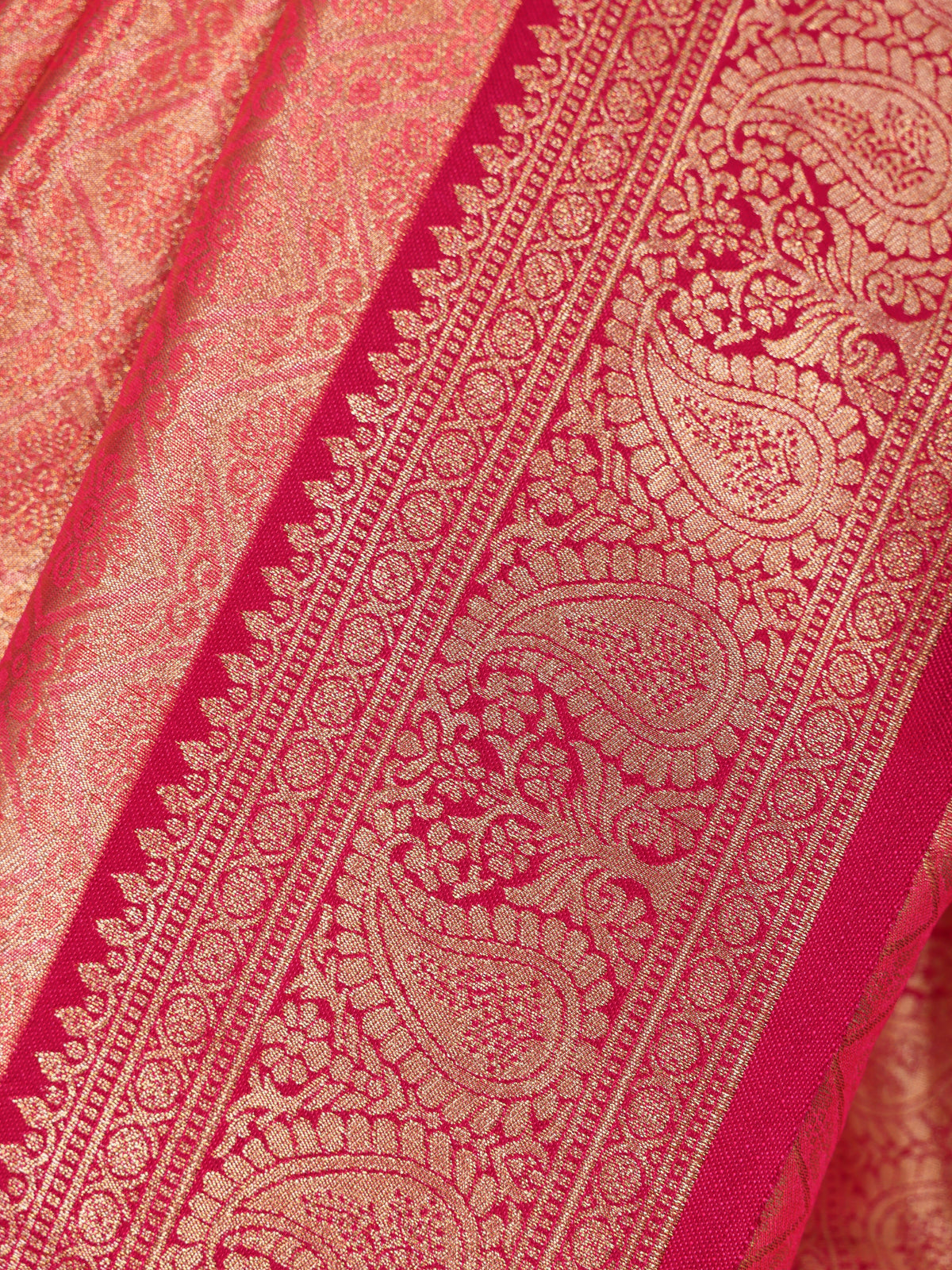 Pink color Kanjivaram work Designer Saree BLS1013_Pink