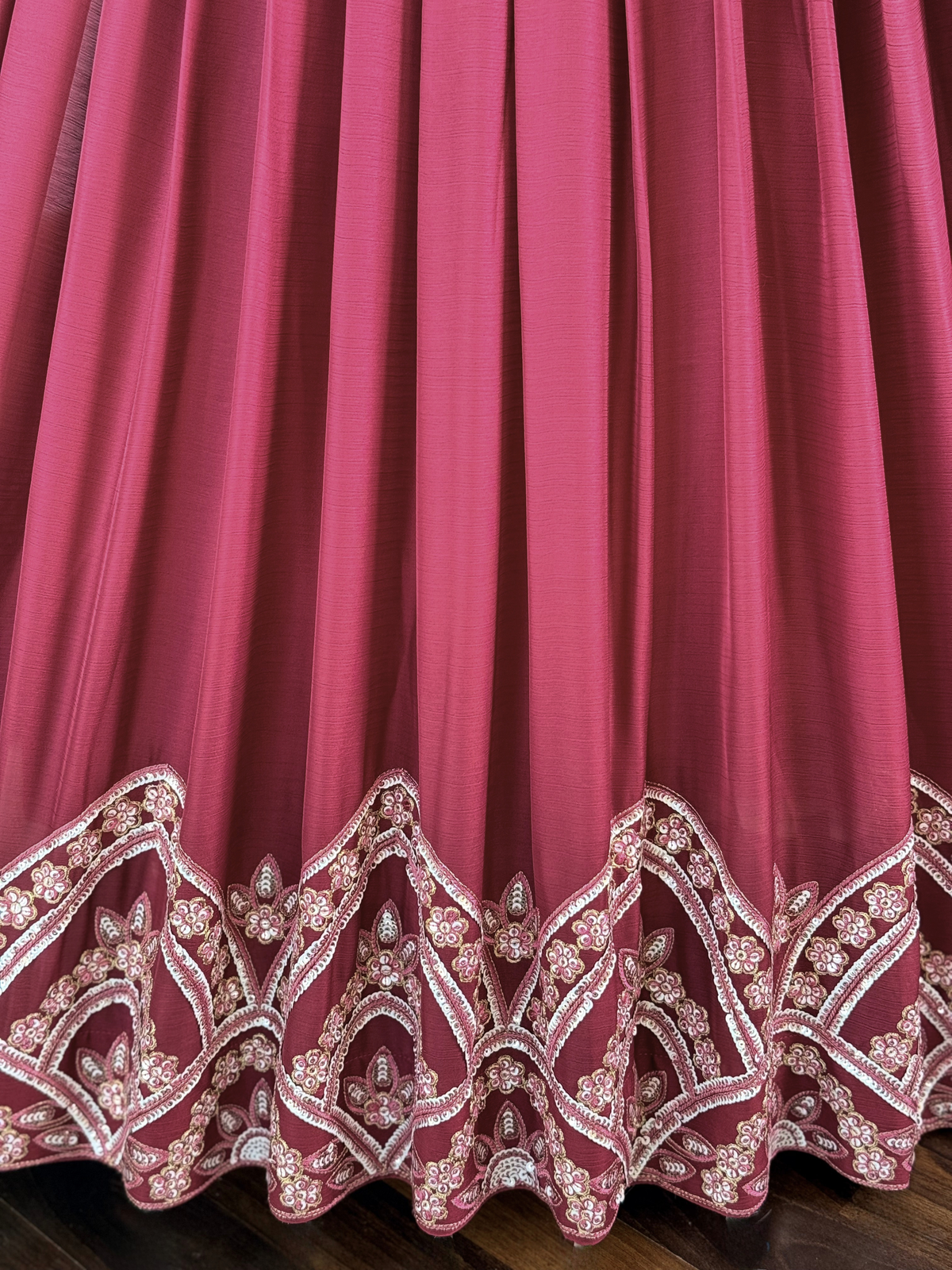 Deep Maroon  color Sequence Embroidery work Designer Lehenga Choli BL1714