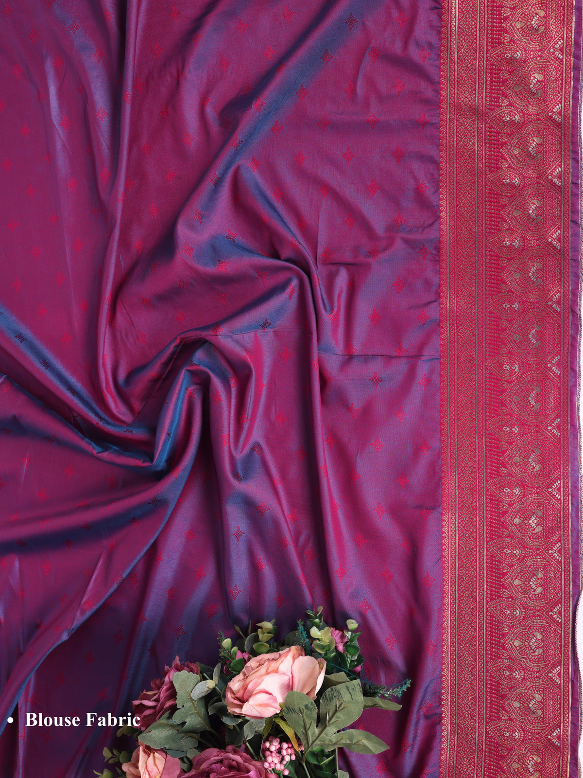 Skyblue color Kanjivaram work Designer Saree BLS1010_Skyblue