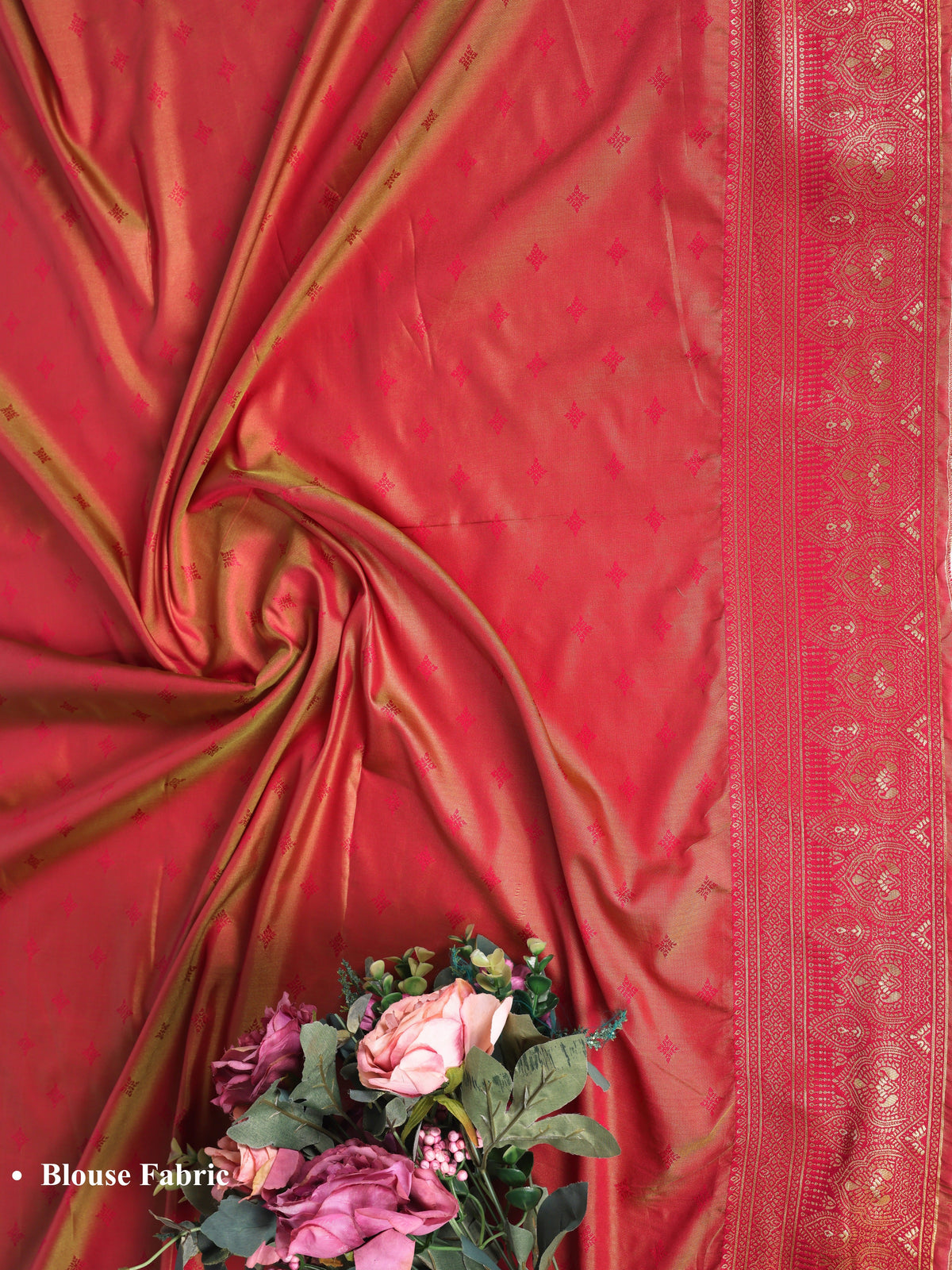 Parrot color Kanjivaram work Designer Saree BLS1010_Parrot