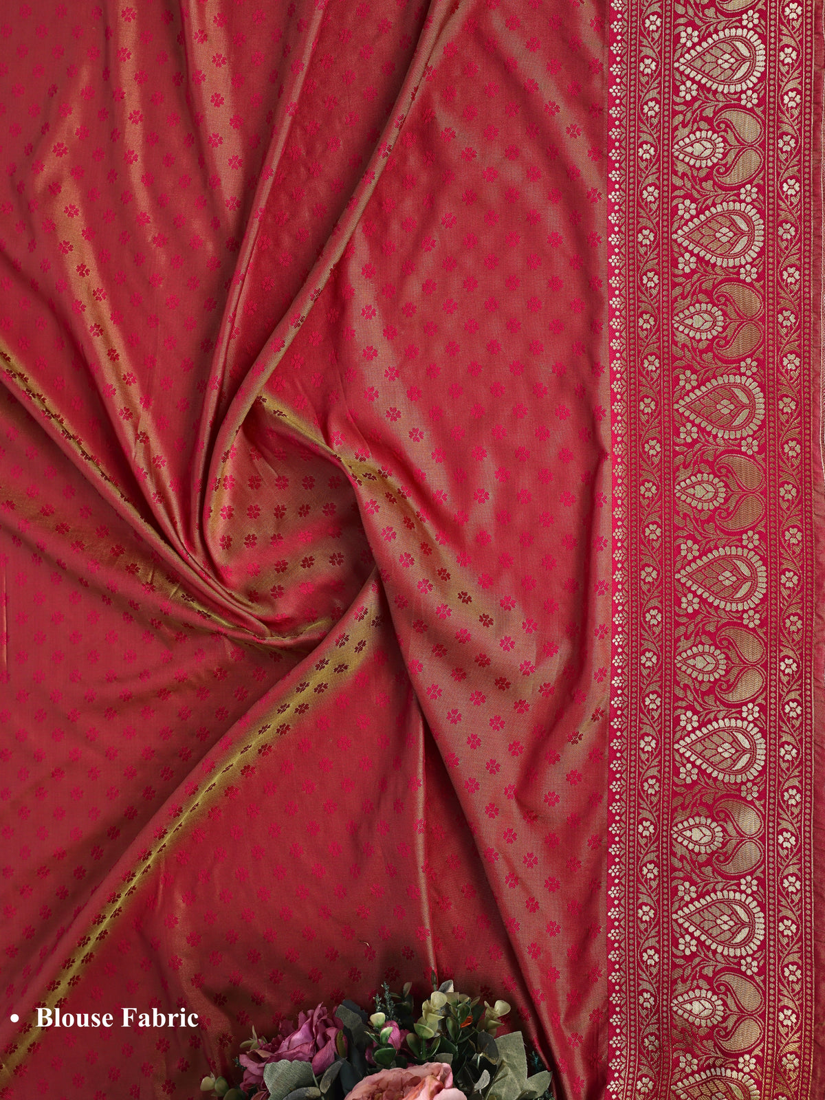 Parrot color Kanjivaram work Designer Saree BLS1012_Parrot