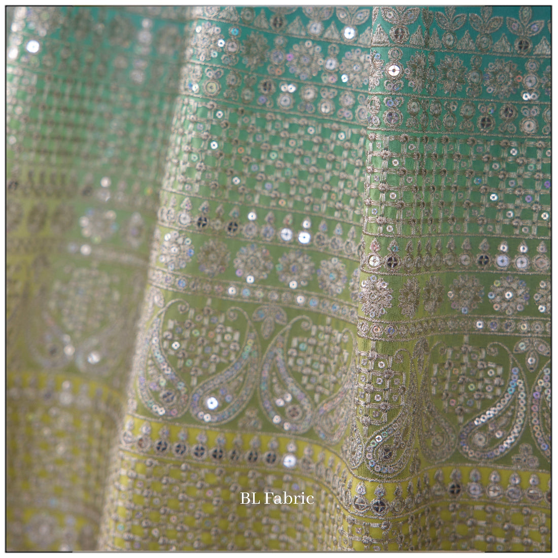 Pastal Rainbow color Sequence Embroidery work Designer Lehenga Choli for Wedding Function BL1521