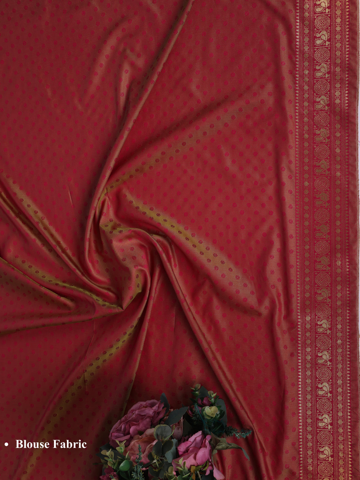 Parrot color Kanjivaram work Designer Saree BLS1009_Parrot
