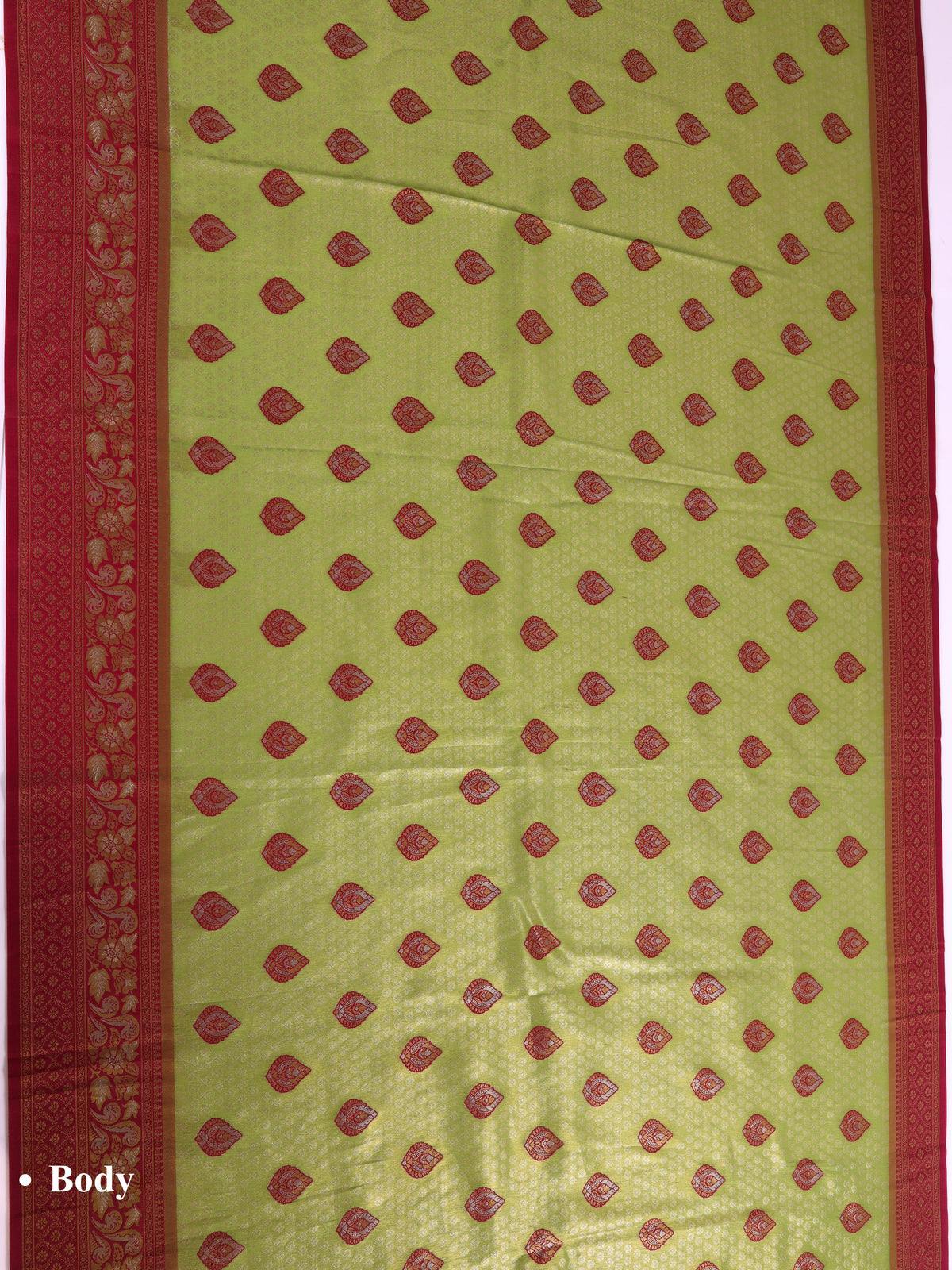 Parrot color Kanjivaram work Designer Saree BLS1007_Parrot