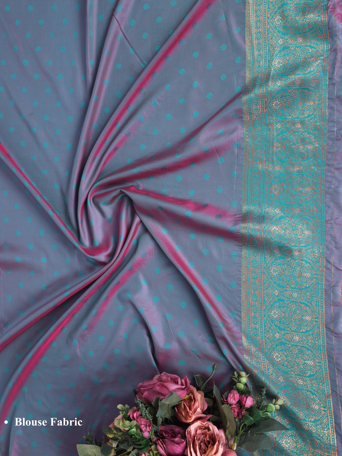 Peach color Kanjivaram work Designer Saree BLS1011_Peach