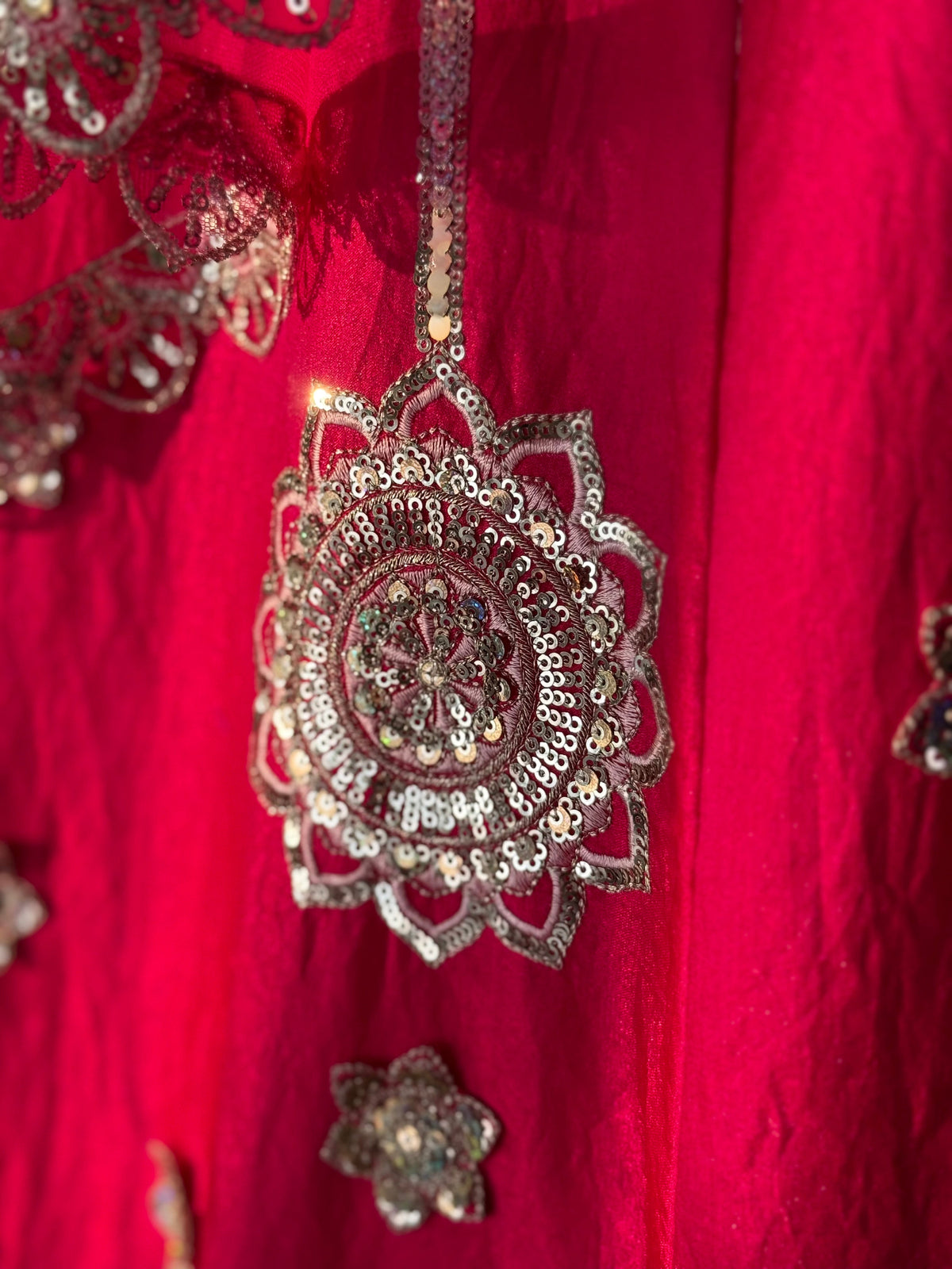 Pink color Sequence Embroidery work Designer Lehenga Choli BL1680