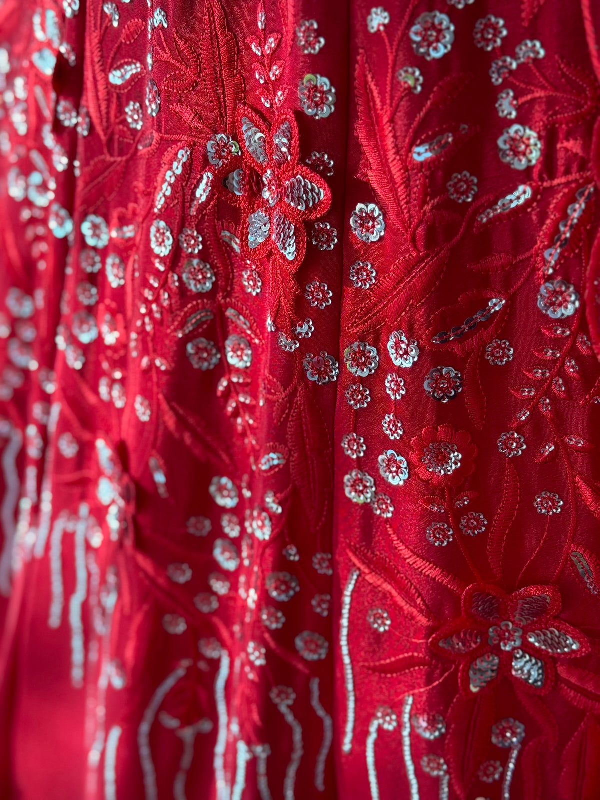 Red color Sequence Embroidery work Designer Lehenga Choli BL1662
