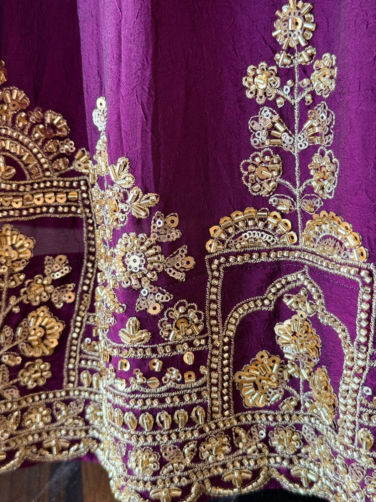 Wine Purple color Bids Embroidery work Designer Lehenga Choli BL1708