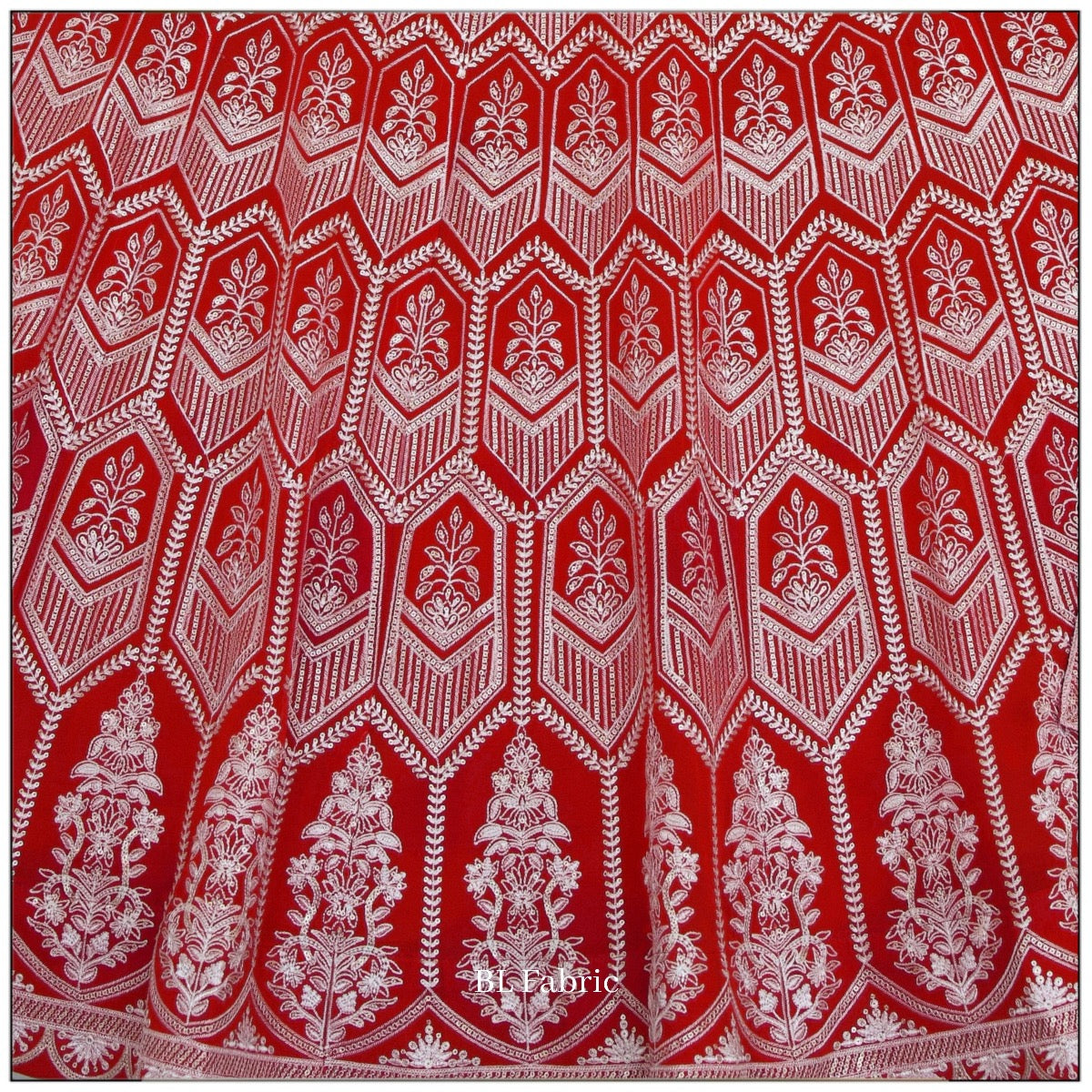 Orange color Thread Embroidery work Designer Lehenga Choli for Any Function BL1379