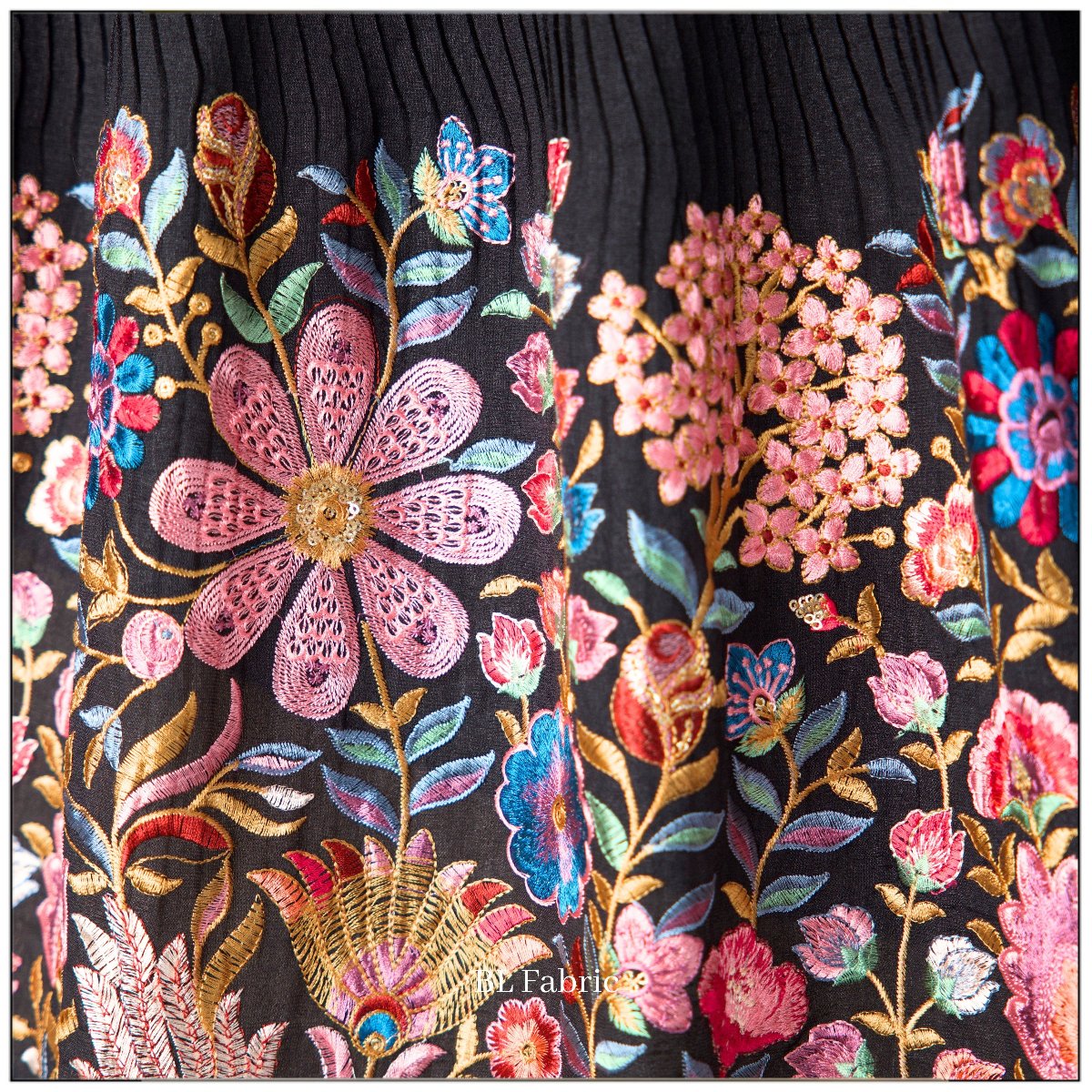 Black color Sequence Embroidery work Designer Lehenga choli for Wedding Function BL1440