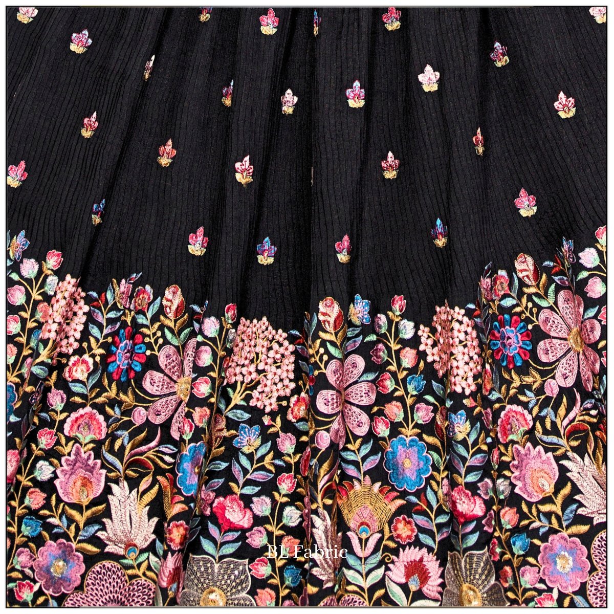 Black color Sequence Embroidery work Designer Lehenga choli for Wedding Function BL1440