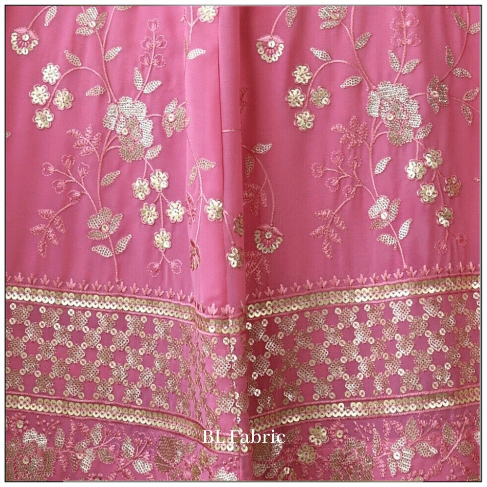 Light Pink color Embroidery & Sequence work Designer Lehenga Choli BL1253