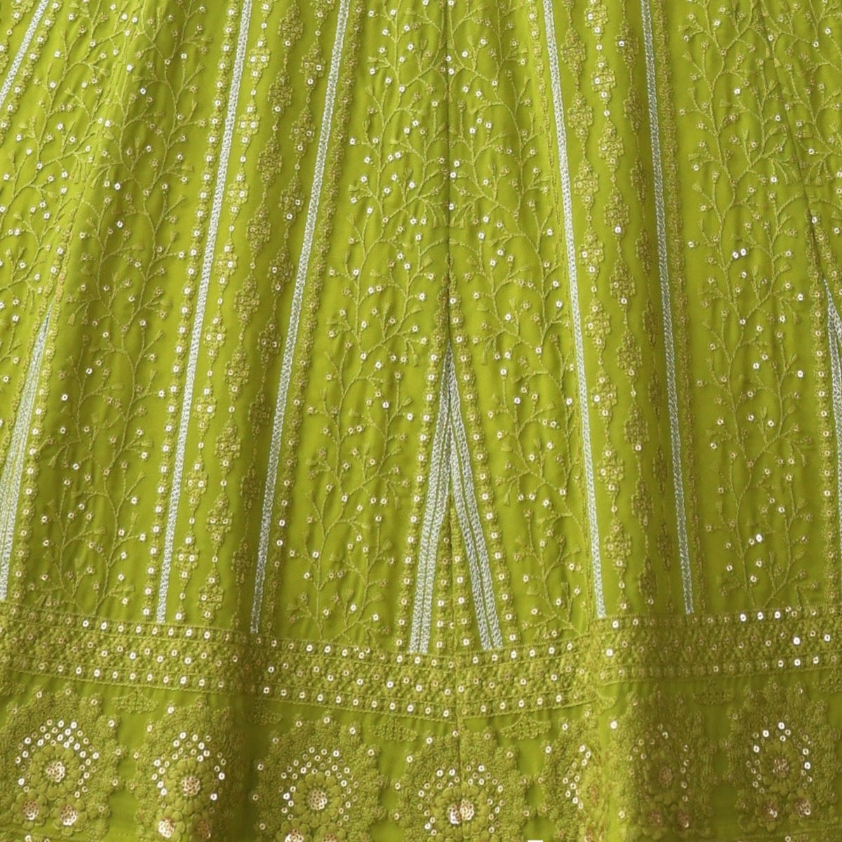 Green color Sequence & Thread work Designer Wedding Lehenga Choli For Wedding Function BL1278