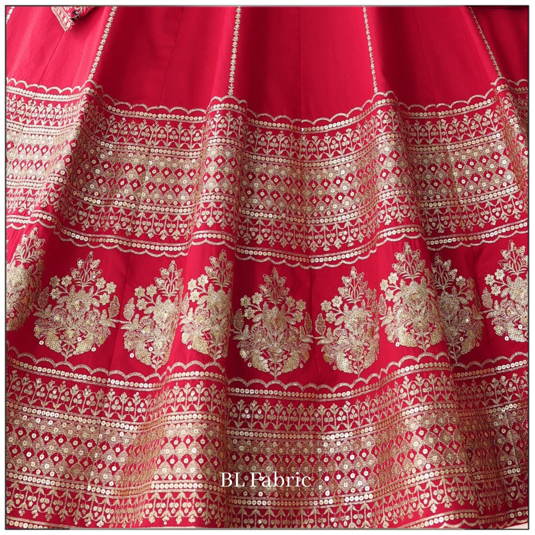 Red color Sequence & Thread work Designer Wedding Lehenga Choli For Wedding Function BL1317