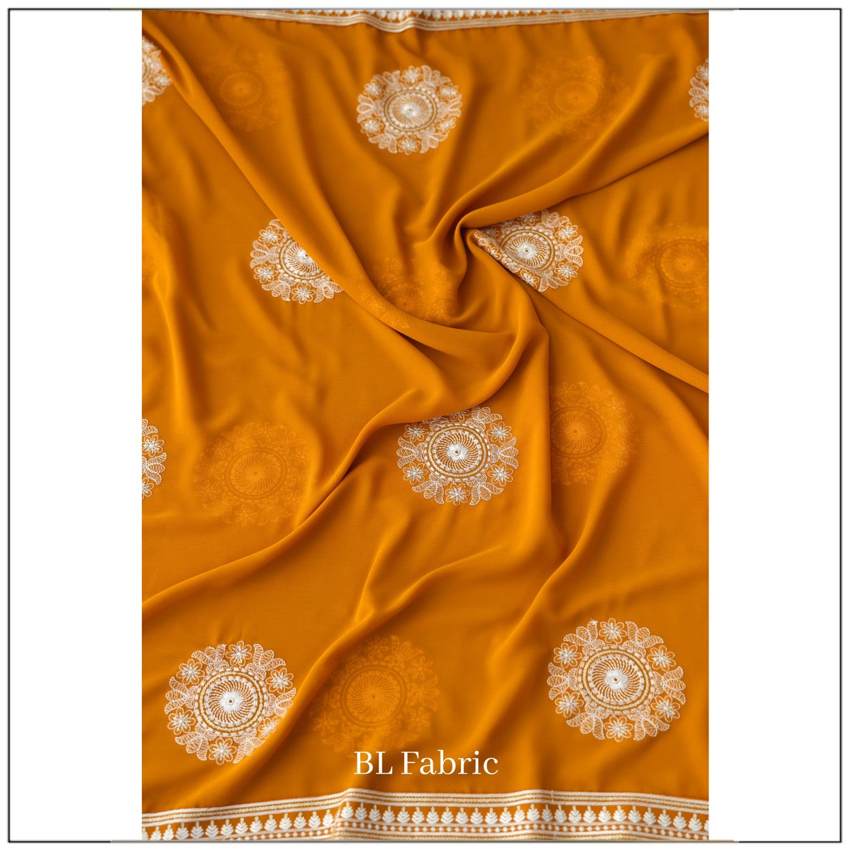 Orange color Sequence & Thread Embroidery work Designer Wedding Lehenga Choli BL1324