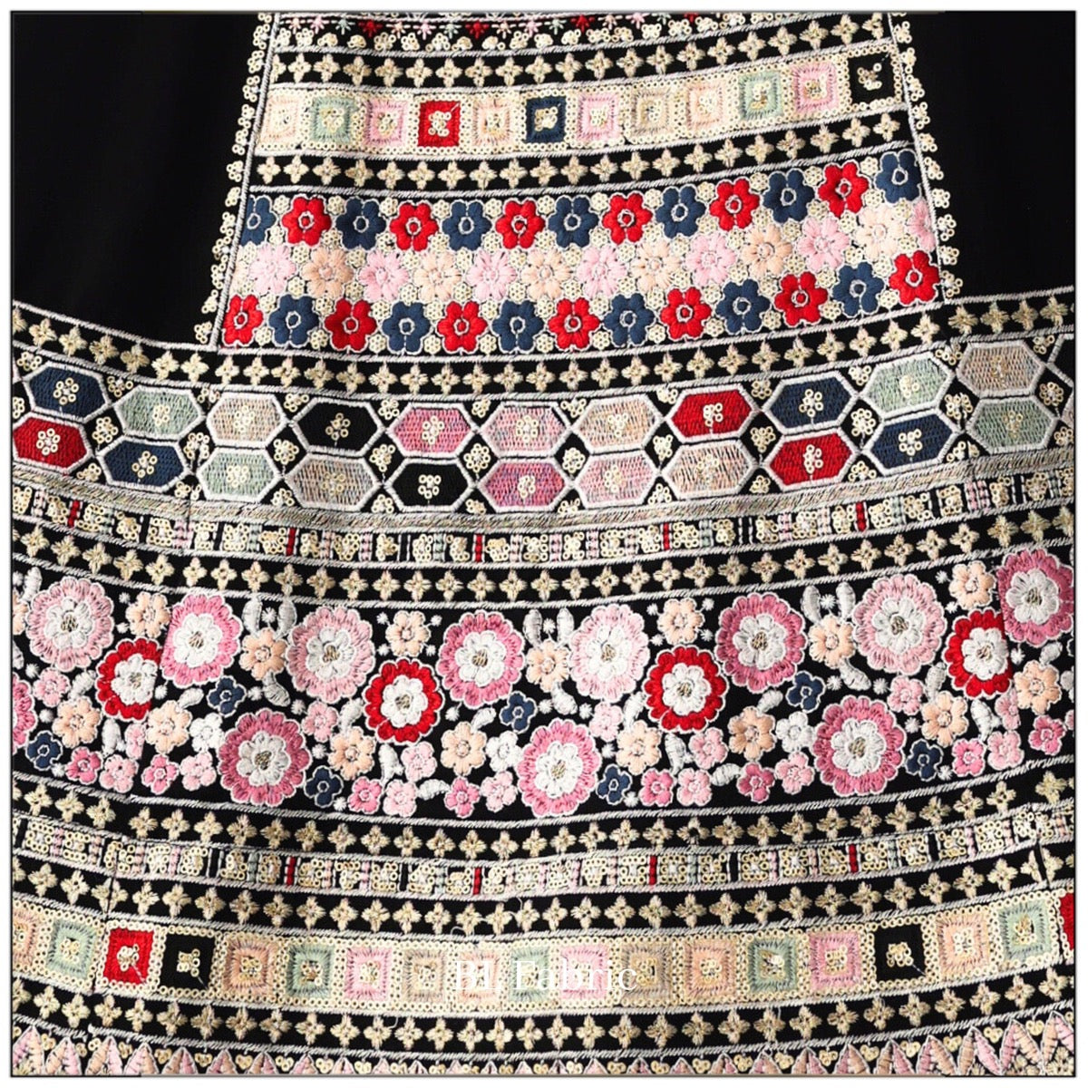 Black color Sequence Embroidery work Designer Wedding Lehenga Choli BL1328