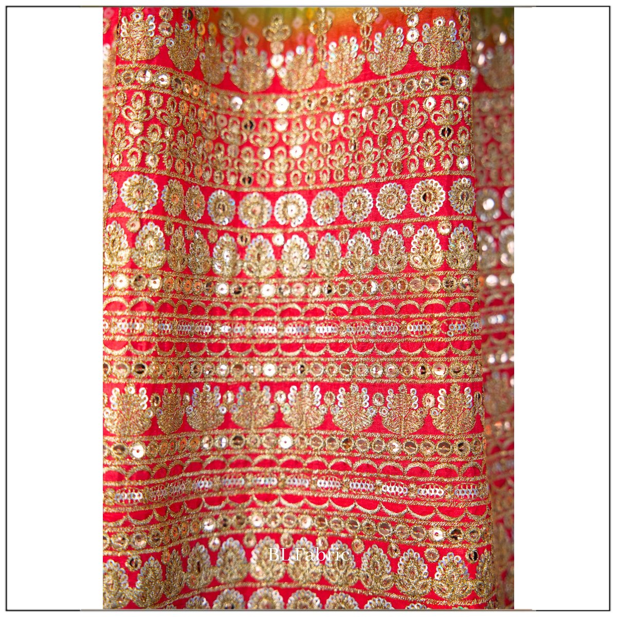 Multi color Embroidery & Sequence work Designer Lehenga Choli for Wedding Function BL1475
