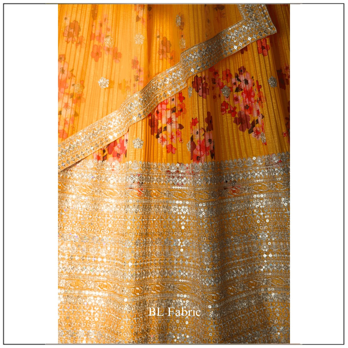 Multi color Printed & Embroidery work Designer Crush Lehenga Choli for Any Function BL1480
