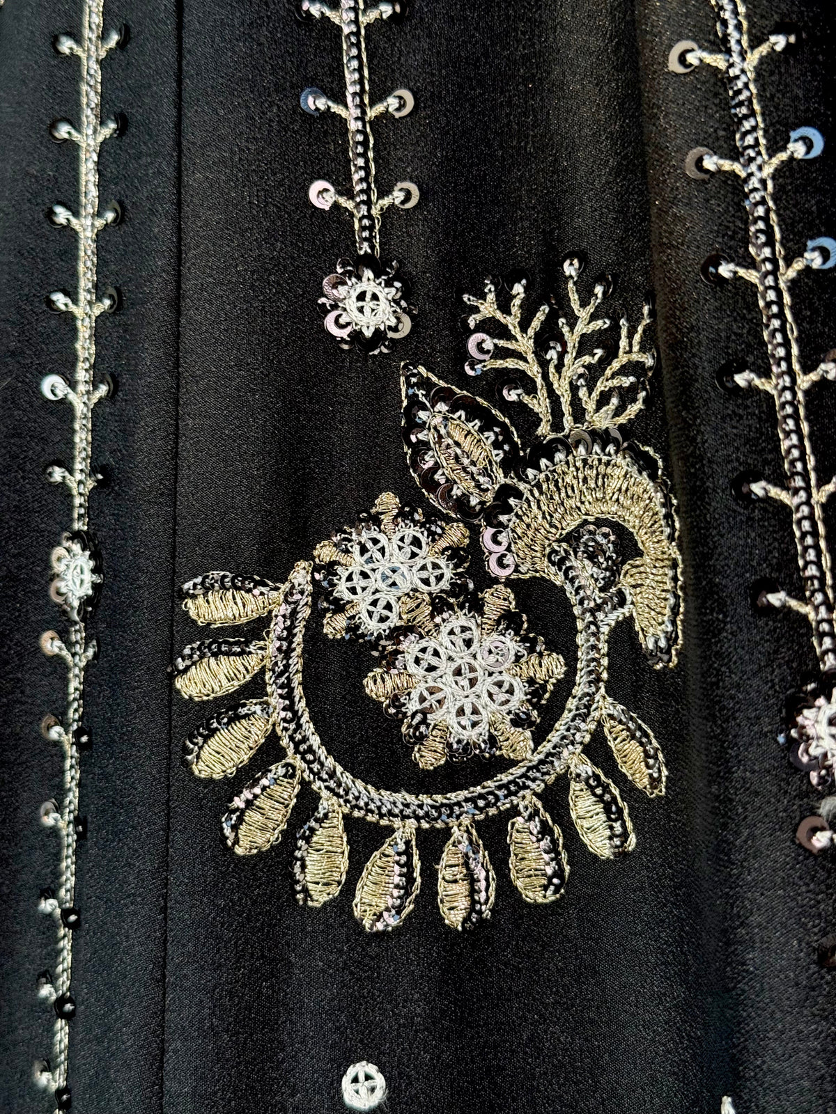 Black color Sequence Embroidery work Designer Lehenga Choli BL1658