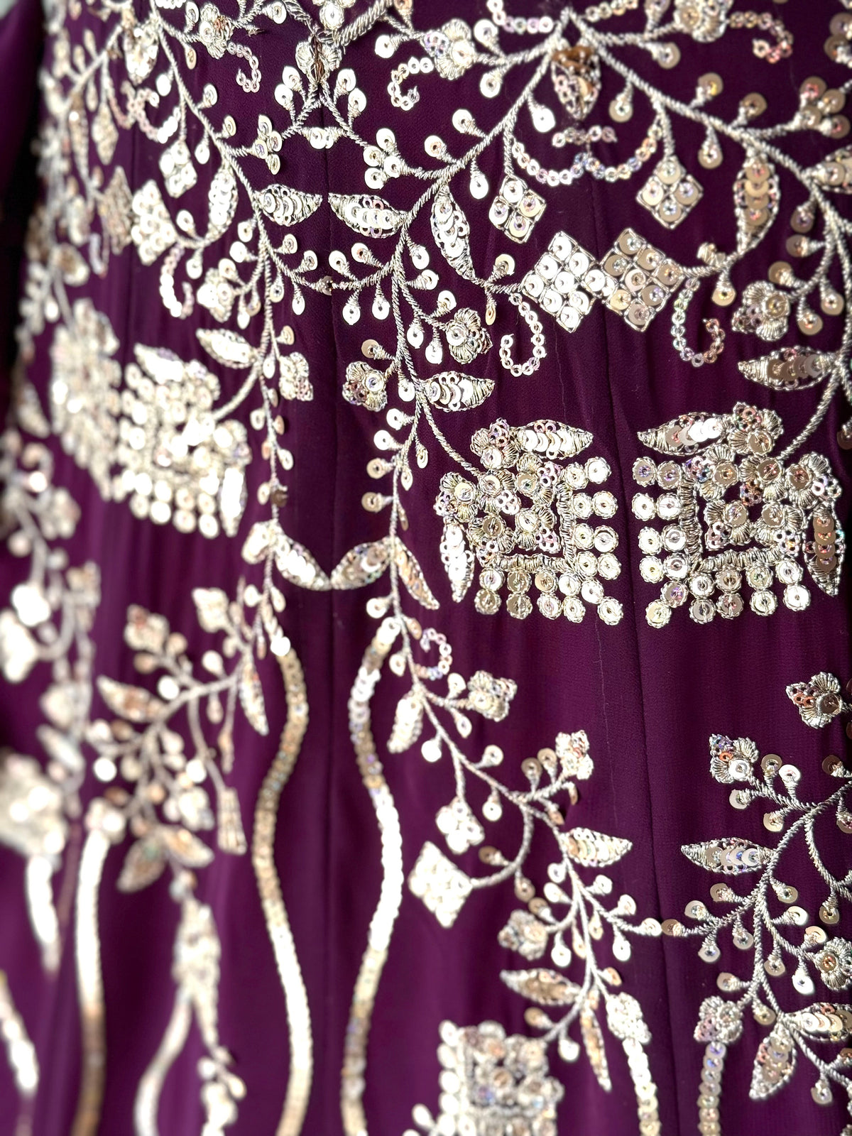 Purple color Sequence Embroidery work Designer Lehenga Choli BL1664