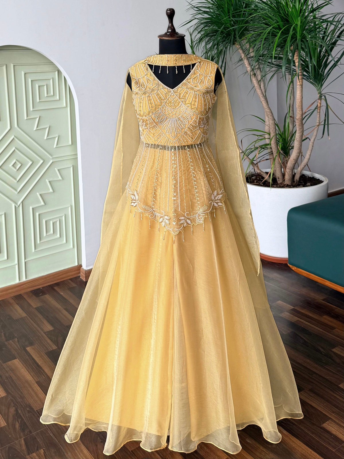 Mirror-Work Lehengas