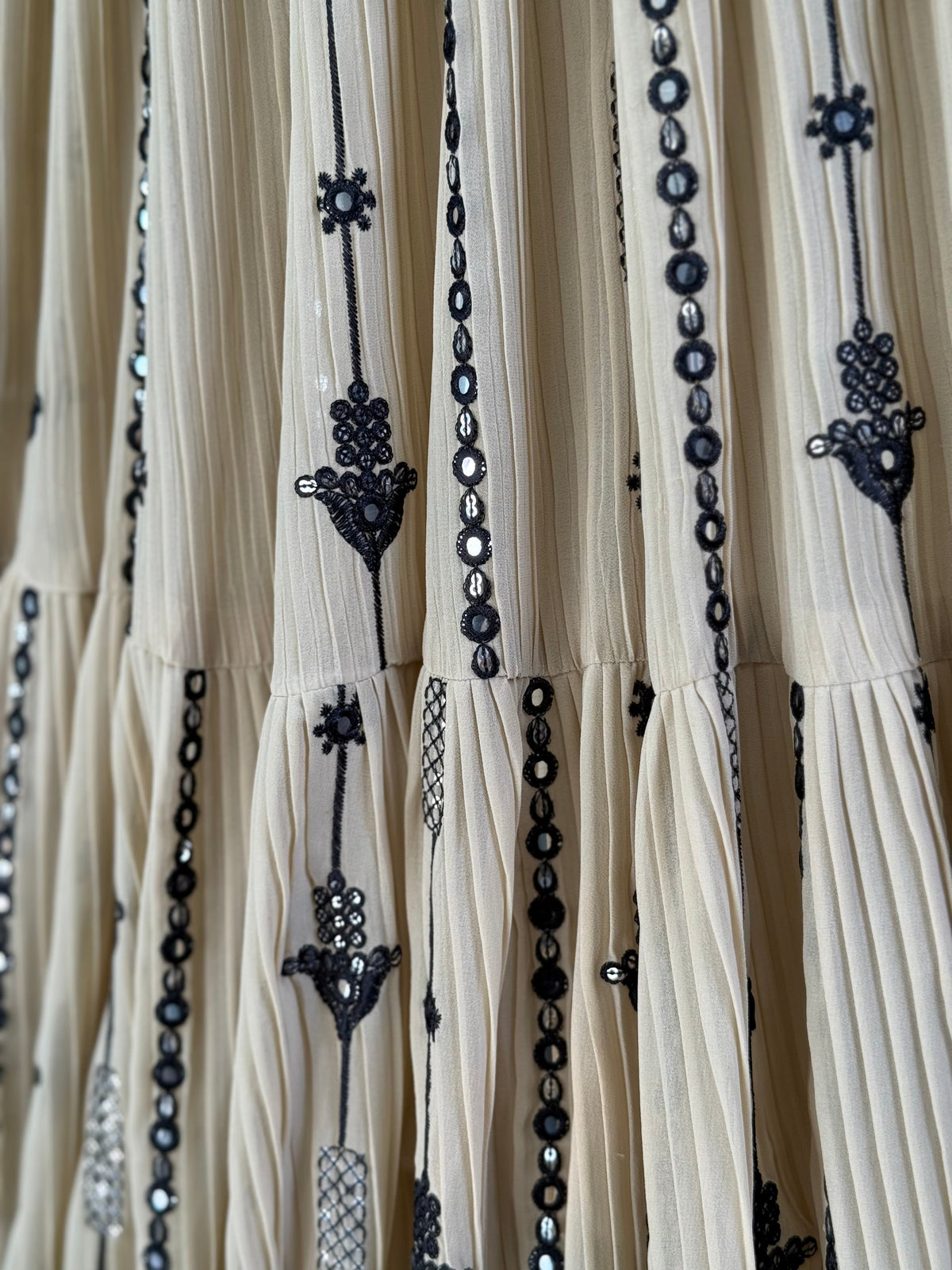 Cream color Sequence Embroidery work Designer Lehenga Choli BL1665