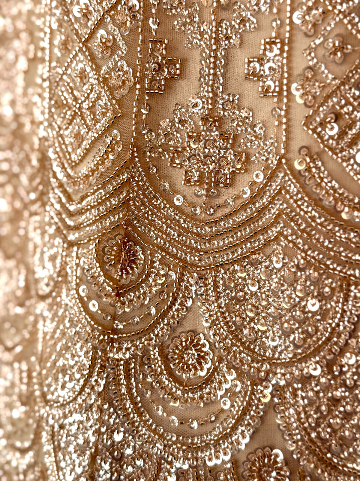 Golden color Bids Embroidery work Designer Lehenga Choli for Wedding Function BL1630