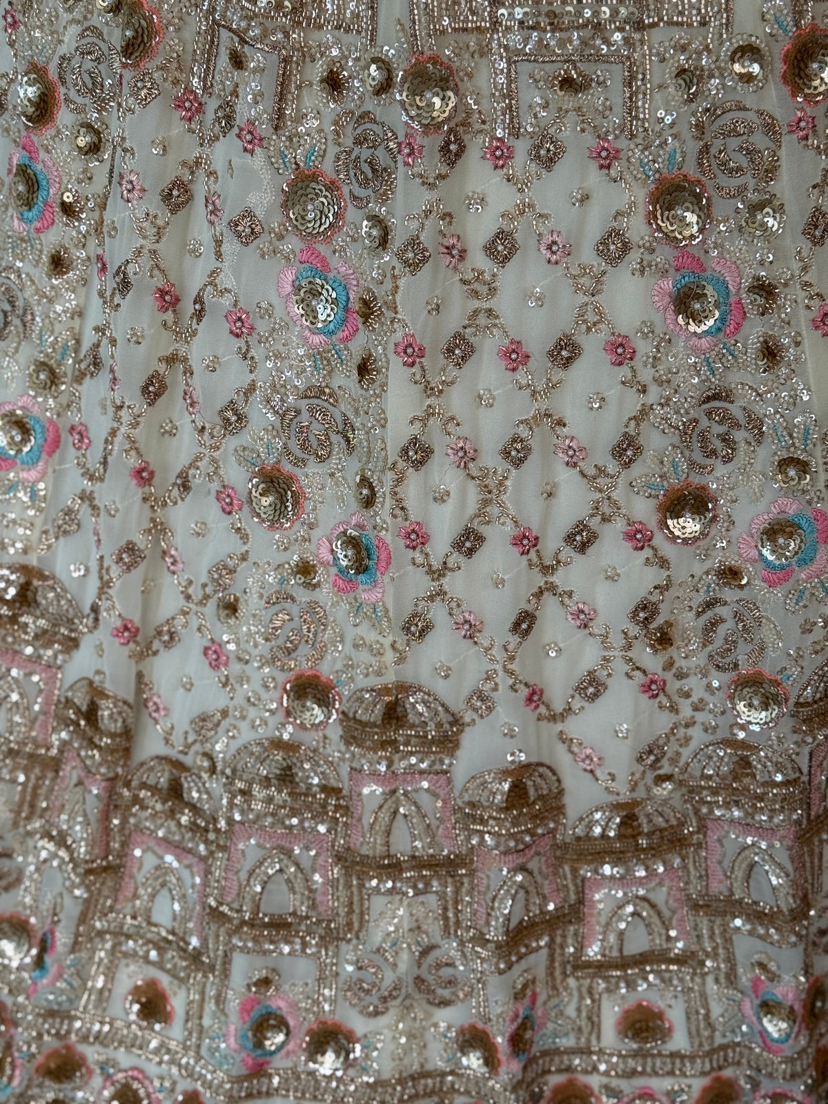 Off white color Hand Embroidery work Designer Lehenga Choli for Wedding Function BL1625