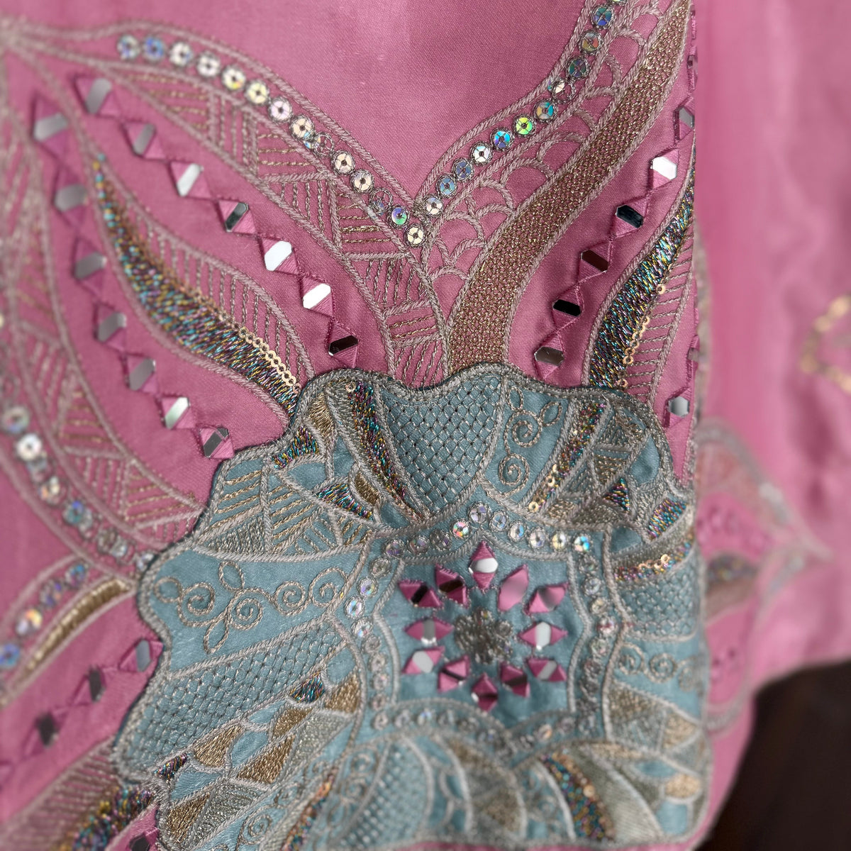 Pink color Designer Sequence Embroidery work Lehenga choli for Wedding Function BL1582