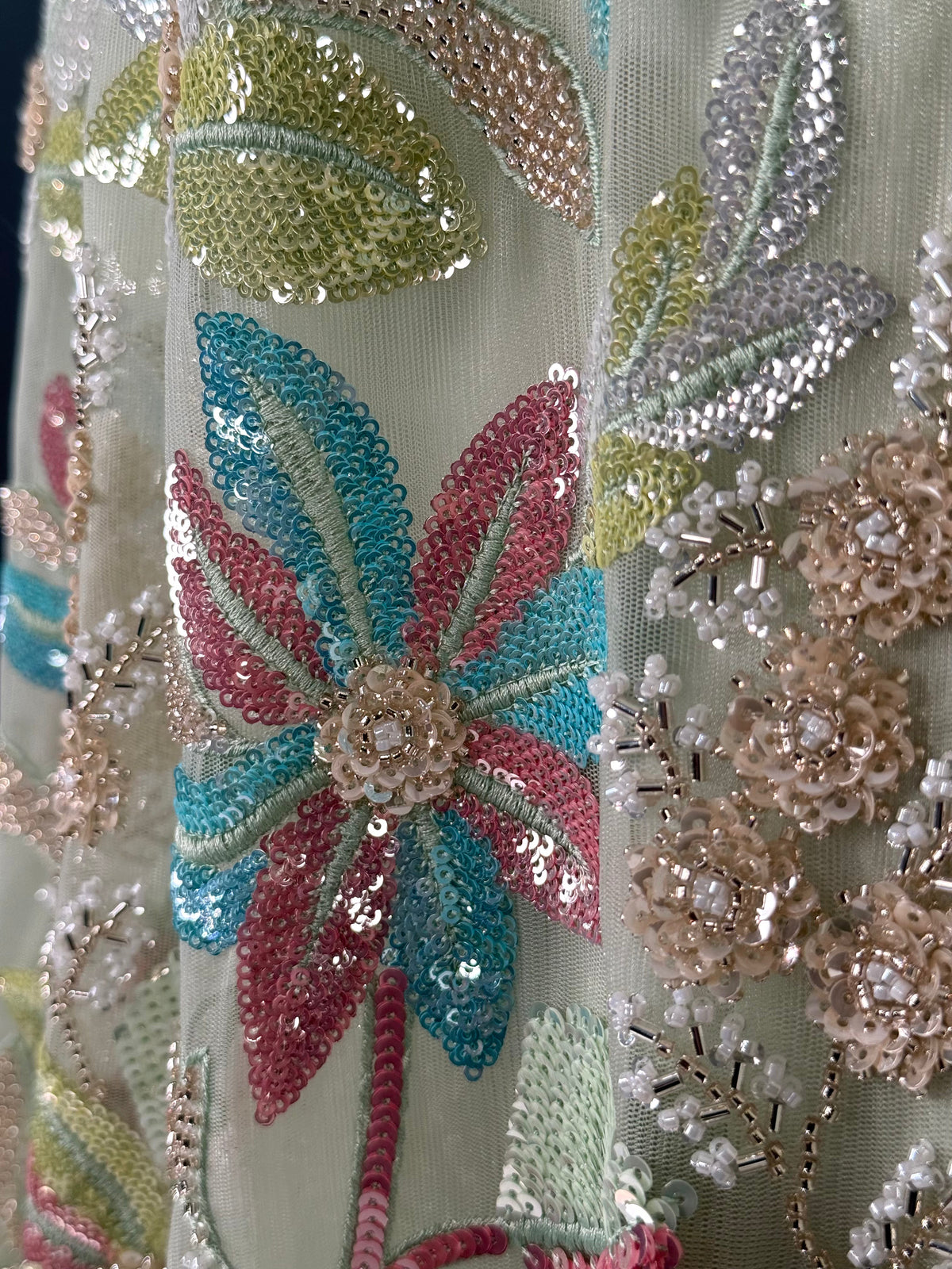 Pastal Green color Hand Embroidery work Designer Lehenga Choli for Wedding Function BL1592
