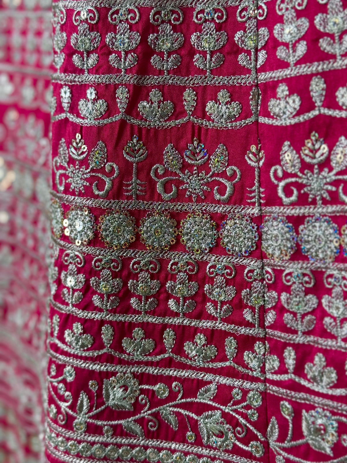 Pink color Designer Sequence Embroidery work Lehenga choli BL1602