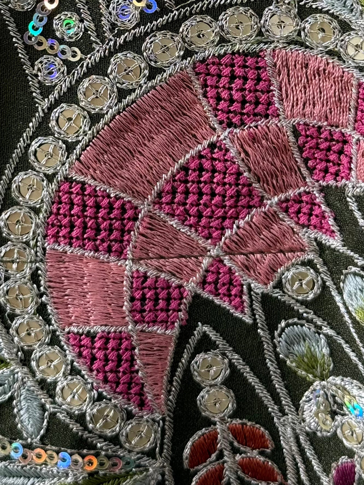 Mehendi color Real Mirror & Embroidery work Designer Lehenga Choli BL1598