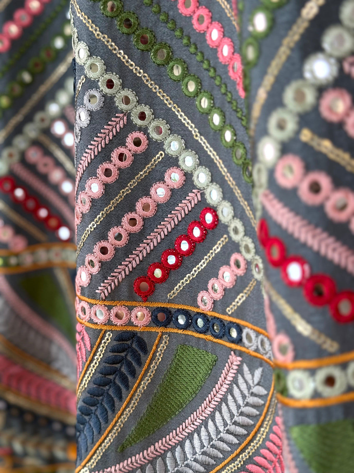 Grey color Sequence Embroidery work Designer Lehenga Choli BL1614
