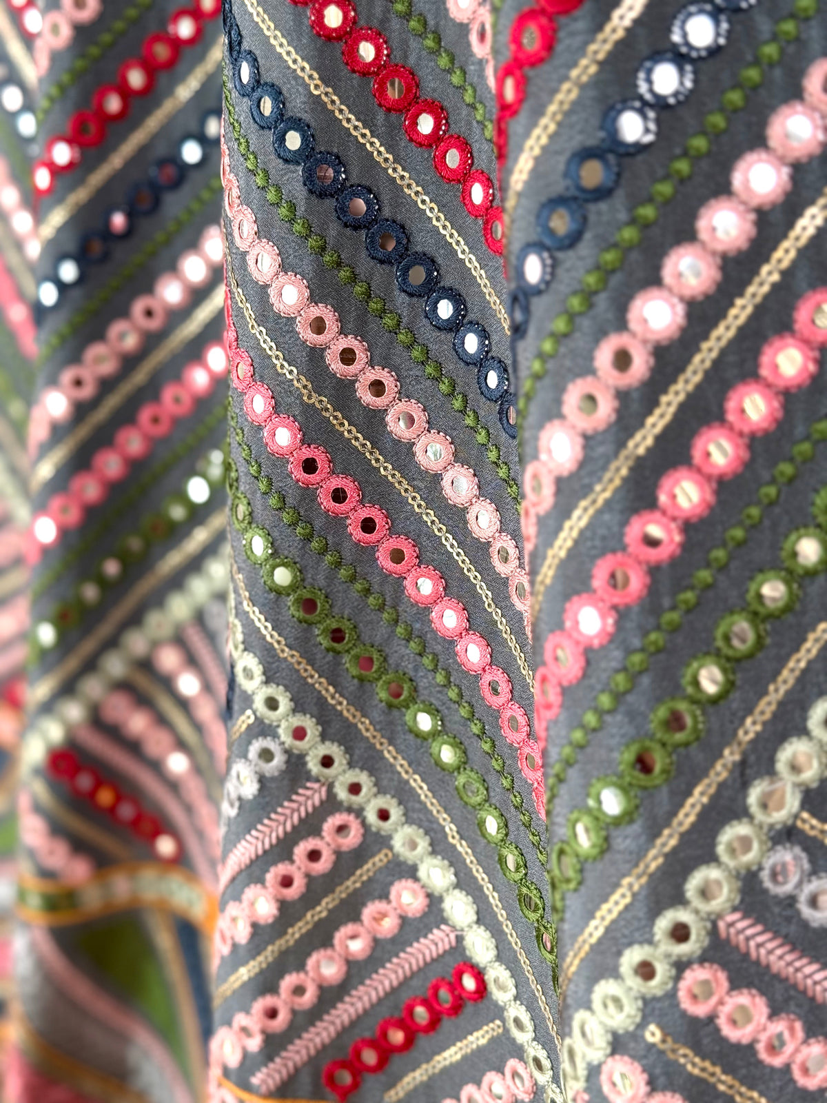 Grey color Sequence Embroidery work Designer Lehenga Choli BL1614