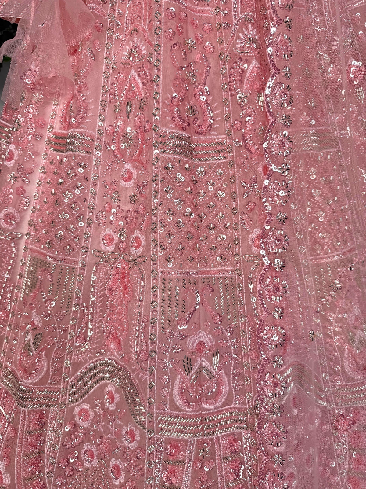 Pink color Hand Embroidery work Designer Lehenga Choli for Wedding Function BL1593