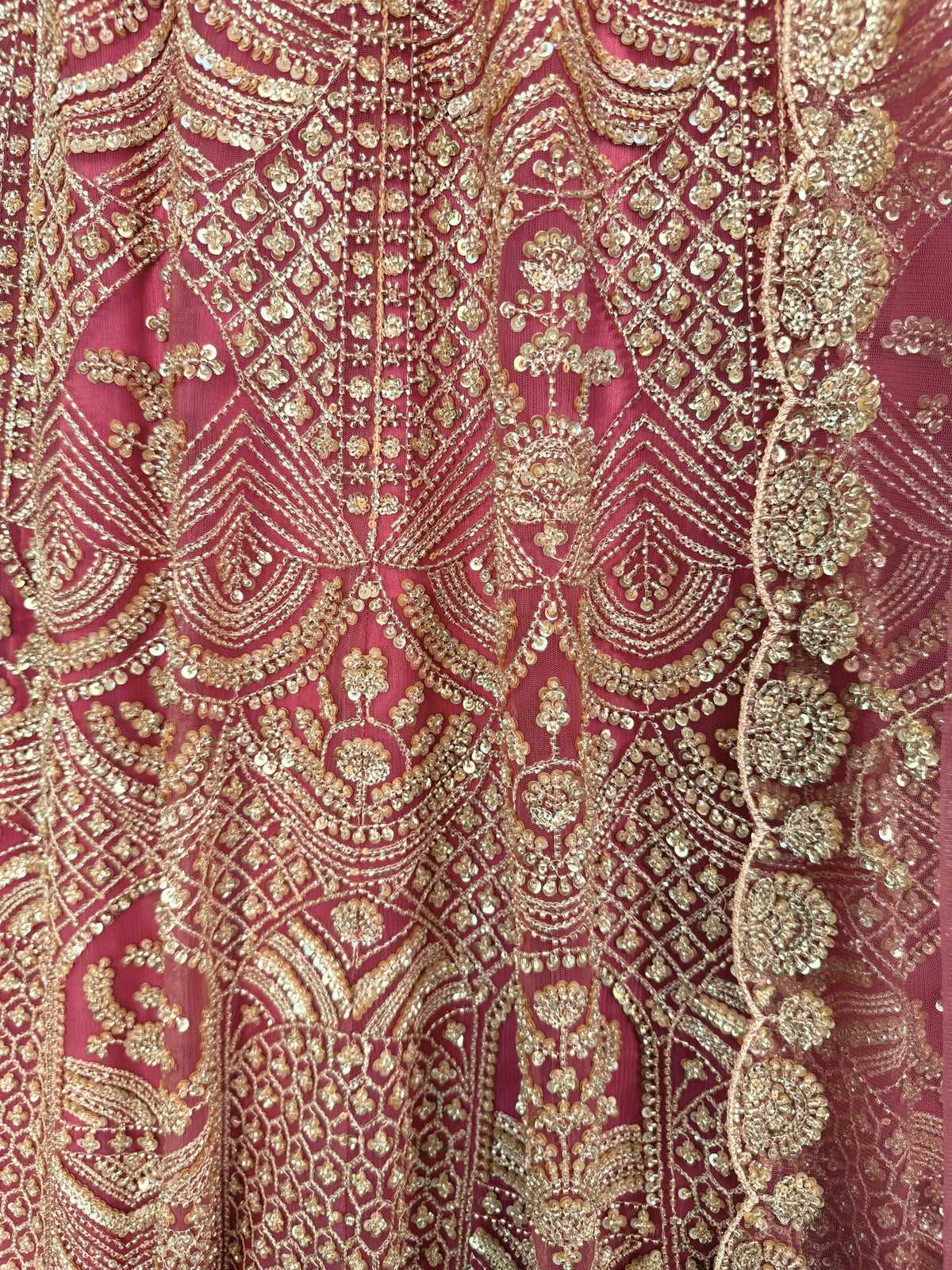 Peach color Hand Embroidery work Designer Lehenga Choli for Wedding Function BL1610