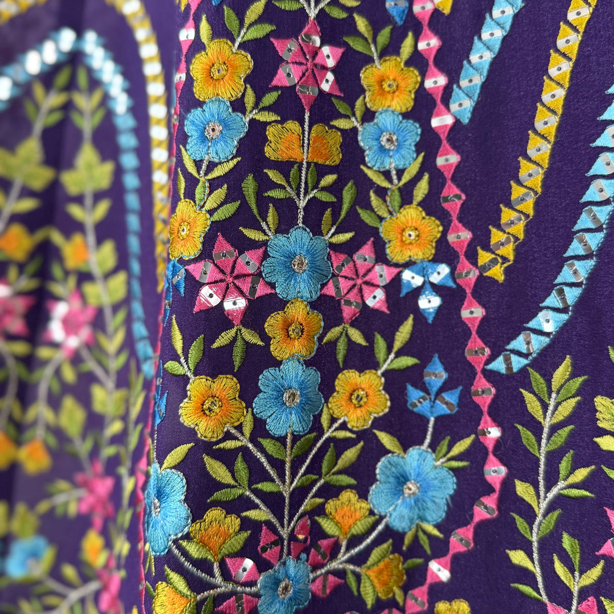 Purple color Embroidery & Sequence work Designer Lehenga Choli BL1566